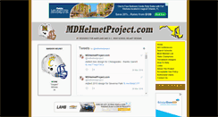 Desktop Screenshot of mdhelmetproject.com